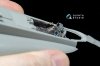 Quinta Studio QD48040 F/A-18С (late) 3D-Printed & coloured Interior on decal paper (for Kinetic) 1/48